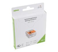 Wago 221-412/995-016 (Pack de 16 uds) - Abrazadera de unión con palancas