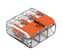 Wago 221-413 (Pack de 50 uds) - Abrazadera de unión con palancas