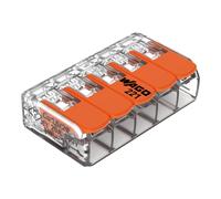 Wago 221-415 (Pack de 25 uds) - Abrazadera de unión con palancas