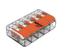 Wago 221-615 (Pack de 15 uds) - Abrazadera de unión con palancas