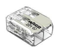 Wago 221-682 - Terminales de conexión compactos (2 hilos, 6 mm2, 50 unidades)