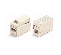 WAGO 224-112 Bloque de terminales enchufable, 1 vía, 300 V, 20 A, 18 AWG, 16 AWG (50 piezas)