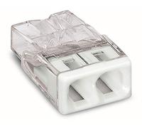 WAGO 2273-202/996-040 - Abrazaderas de unión para cajas compactas, transparente (40 unidades)