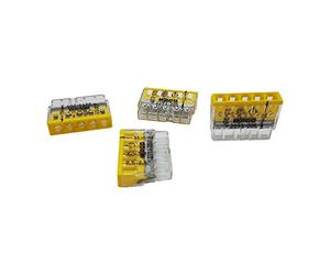 Wago 2273 - 205 Pluggable Terminal Block, 5 maneras, 450 V, 24 A, 50