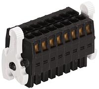 Wago 713-1111/037-000 bloque de terminales Negro - Electrical terminal block (47 mm, 16 mm, 18,8 mm, 250 V)