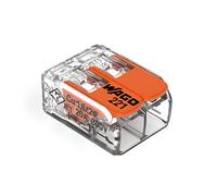 Wago - Borna de conexión COMPACT S221 2 conductores x 100, de Plástico.