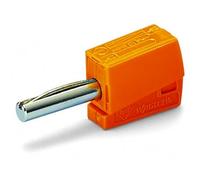 WAGO - Enchufe plátano 215-211 | para diámetro de enchufe 4 mm, sección transversal: 0,08-2,5 mm², 50 piezas, accesorios de prueba para corriente asignada hasta 20 A y voltaje de prueba de 42 V