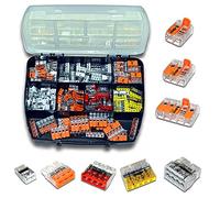 WAGO Klemme Set surtido 221-415 221-413 221-412 | | | | | 2273-203 2273-202 2273-205 2273-204 | | | | Verbindungsklemme 2273-208 incluida praktischem Sortimentskasten