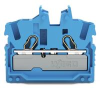 WAGO Terminal de paso mini de 2 conductores con Betä 2052-324