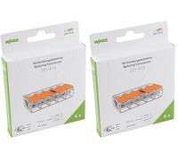 WAGO Terminales de conexión 221-615 | 5 polos, hasta 6 mm², conector de cable compacto con palanca para todos los tipos de conductores en todo el mundo, seguridad de aplicación confirmada, 6 unidades