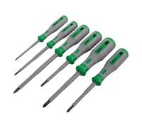 WAGO VDE destornillador 1000 V, Conjunto de 6-teilig, PH/PZ/de la ranura
