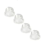 Wai Danie 4 piezas Carburador Primer Bombilla 22mm Compatible con Zama 0057003 0057004 Para Homelite Husqvarna Echo Ryobi Compatible con Stihl FS40 FS45 FS46 FS55 FS56 FS70 Motosierra Soplador Trimmer