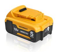 Waitley 5.0A DCB184 para Dewalt 18V Batería DCB184 DCB200 DCB182 DCB180 DCB181 DCB182 DCB200