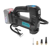 Waitley Compresor de aire inalámbrico para baterías Bosch de 18 V - Máx. 11 bar, bomba de aire portátil con manómetro digital para coche, moto, bicicleta y pelotas