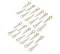 Wakects Cuchillas de Corte Plástico, Cuchillas de Recorte, para Cabezal de Cortacésped, 24 Piezas, PA66, Repuesto 4111 007 1001, 105mm Estándar con Agujero de 12mm para 6 3 20