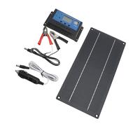 Wakects Kit Panel Solar 600W 18V Silicio Monocristalino 12V 24V | Controlador de Carga de 100 A, Silicio Monocristalino, Camping para Vehículos Recreativos, Uso en Exteriores,