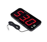 Wakects Sonómetro Digital Decibelímetro Medidor de Ruido 13in Pantalla Grande Colgante en Pared DB Temperatura Humedad en Tiempo Real Brillo Ajustable Alarma Nivel de Barra para