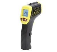 Wakects Termómetro Infrarrojo, -50 a 600 C, Relación de Distancia 12:1 | Termómetro de Pistola, Cuerpo de ABS, Tuberías Calientes, Piezas de Motor, Superficies de Cocción, LCD, Puntero Láser, 2