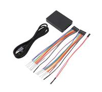 Walfront Analizador Lógico USB, ABS Analizador Lógico de Alta Velocidad de 16 Canales Muestreo de 170 MHz Almacenamiento de Bits USB Tipo C 1G para Depuración ARM FPGA Análisis UART IIC SPI