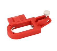 WALFRONT Bloqueo de Disyuntor de Nailon Grande con Tornillo de Cobre, Fijación ≤7 Mm, Diámetro para Candado, Dispositivo de Bloqueo de Disyuntor de Interruptor de Aire Grande con Caja Moldeada con