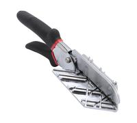 Walfront Cizalla Multiangulo para Cortar SK5, Cizalla para Canaletas con Acabado Cromado Duro y Yunque de Acero Inoxidable para Madera Blanda y PVC