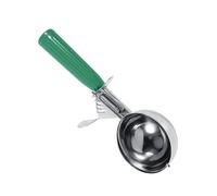Walfront Cuchara para Helado de Acero Inoxidable con de Plástico Palanca de Liberación de Cuchara para Frutas de Calidad Alimentaria de 4,2 a 8 Cm para el Hogar, Cocina, Tienda de Postres, Servicio