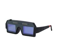 Walfront Gafas de Soldadura con Oscurecimiento Automático, Alimentadas por Energía Solar, con Lentes de Atenuación Automática y Montura Ajustable para Soldadura, Corte y estañado.