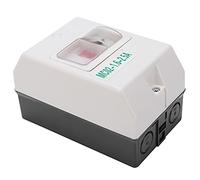 Walfront Interruptor de Protección de Motor MC02 1.6 a 2.5A IP55 220V 380V | Carcasa de ABS, Disyuntor, Protección de Sobrecarga, Control de Fase Abierta, Motores Asíncronos, 220V 380V