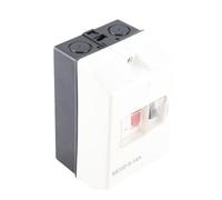 Walfront Interruptor de Protección de Motor Modelo MC02-9-14A IP55 220V | Disyuntor, Carcasa de ABS, Resistencia IP55 Al Agua, Control de Sobrecarga, Uso Industrial, Compatibilidad 220V 380V