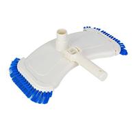 Walfront Limpiador de Cabezal de Succión para Piscina Cabezal de Aspiradora de ABS para Piscina con Cepillo Lateral e Inferior de 36 Cm para Piscinas Elevadas Spas Hoteles Fácil Eliminación de