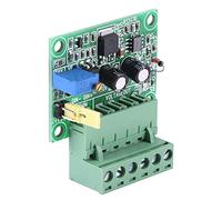 Walfront Módulo Convertidor de Frecuencia a Voltaje, Convertidor PWM a Voltaje 1-3KHZ 0-10V Salida 0-10V Entrada 5V 24V con Cableado Fácil para Tablero de Control Industrial PLC
