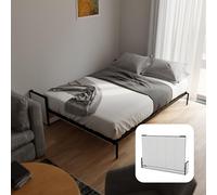 Wallbedking Cama Abatible Studio Horizontal 190x140cm con Pistones a Gas, Marco Metálico Fuerte, Capacidad 350 kg, Ideal para Habitaciones Pequeñas o Estudios, Ahorro de Espacio, No Incluye Colchón