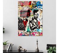 Wallity Cuadro Decorativo Banksy UV-495 45 x 65 cm