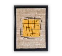 Wallity Cuadro Decorativo sobre Lienzo Multicolor 46 x 66 cm