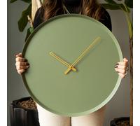 Wallity Earthy Metal Wall Clock APS111 Verde