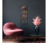 Wallity Fig Escultura de Pared de Metal Multicolor