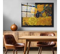 Wallity Pintura Decorativa de Vidrio Templado Multicolor 40 x 60 cm