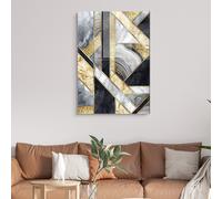 Wallity Pintura Decorativa de Vidrio Templado Multicolor 70 x 100 cm