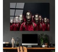 Wallity Pintura Decorativa de Vidrio Templado UV-099 Multicolor 70 x 100 cm