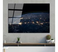 Wallity Pintura decorativa de vidrio templado UV-104 70 x 100 cm Multicolor