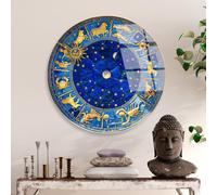 Wallity Pintura decorativa de vidrio templado UV-1124 Multicolor