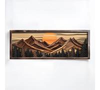 Wallity Pintura Decorativa Multicolor EMR029 con Marco