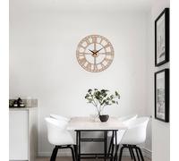 Wallity Reloj de Pared Metálico Decorativo - Cobre