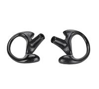Walmeck Molde de Oreja de Gel Sílice Negro, Pequeño Reemplazo Suave Portátil para la Mayoría los Kits Audio Tubo Bobina, Diseño Sonido Ambiental (Pequeño 8 cm/3,2 Pulgadas)