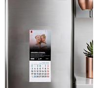 Wanapix | Calendario Nevera 2027 Personalizado Magnetico 10x27cm | Serie