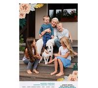 Wanapix | Calendario Nevera 2027 Personalizado Magnetico 15x30cm | Flores