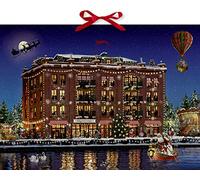 Wand-Adventskalender - Willkommen im Weihnachtshaus