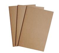Wanderings Grande Insertos para Cuaderno de Viaje, Recargas para Diario Grande, 18x27 cm, 3 Cuadernillos, 180 Páginas en Blanco, Recambios para Cuadernos de Viaje para Diarios, Agendas, Planificadores