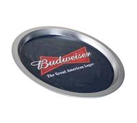WANDERLUST DECO Bandeja de metal redonda 32x32x02h cm.Tiene 2 puertas