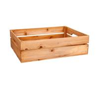 WANDERLUST DECO Cajón de Madera Marrón Resistente 44x34x12,5h Cm - Amplio Espacio